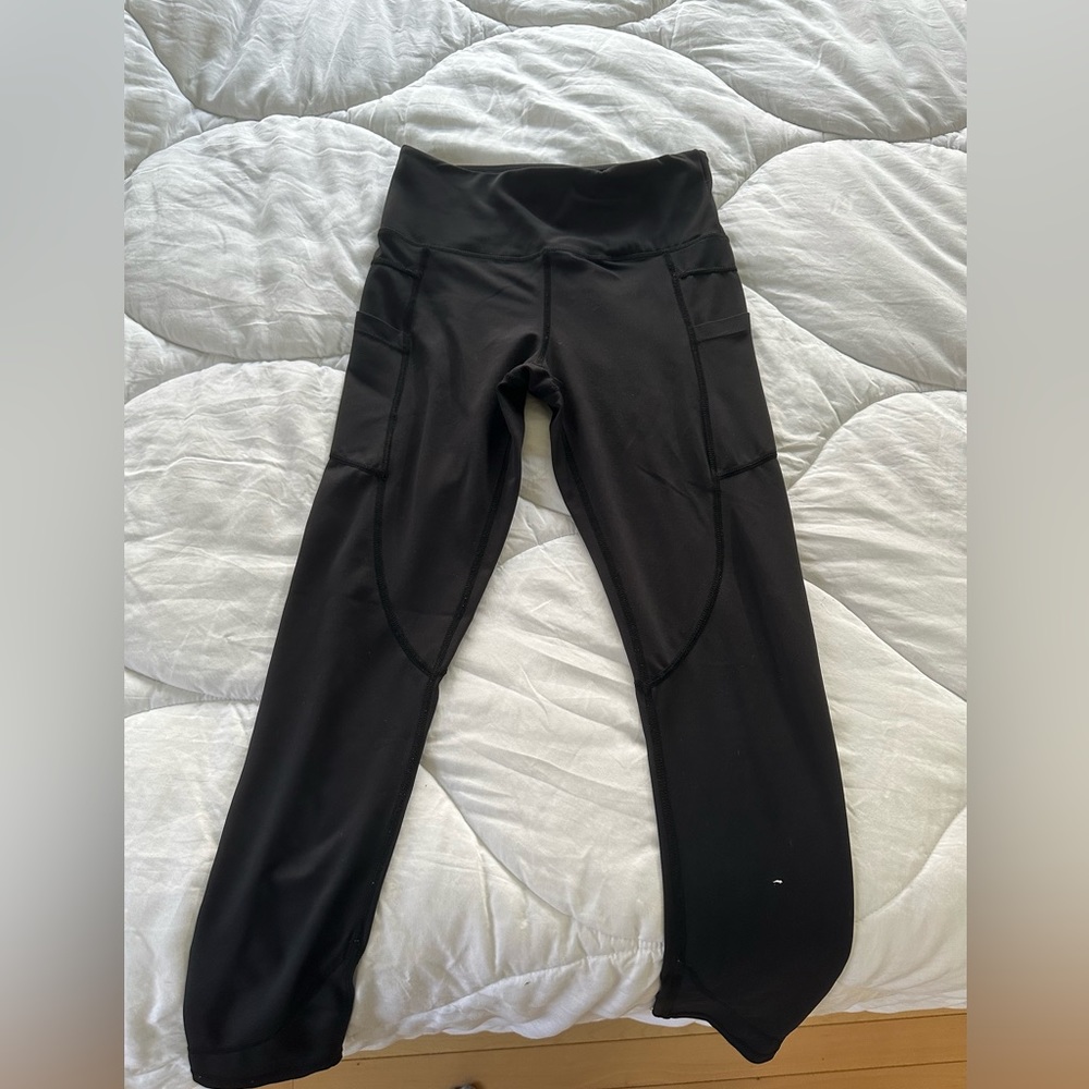 Zyia active compression leggings with pockets